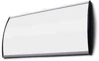Informatiebord Office Curved A4 zilver 1 Stuk