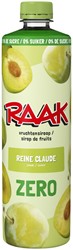 Siroop RAAK reine claude zero sugar 750ml 750 Milliliter