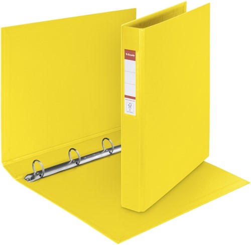 Classeur Esselte VIVIDA A4 4 anneaux méc-O 25mm PP jaune 1 Stuk-3