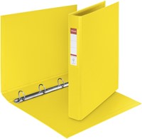 Classeur Esselte VIVIDA A4 4 anneaux méc-O 25mm PP jaune 1 Stuk-1