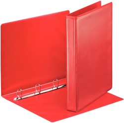 Classeur panorama Esselte Essentials A4 4 anneaux méc-D 25mm rouge 1 Stuk