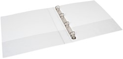 Classeur de présentation Quantore A4 Maxi 4 anneaux méc-D 40mm blanc 1 Stuk