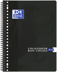 Bloc de cours Oxford A4+ ligné 23 perf 160 pages noir 1 Stuk