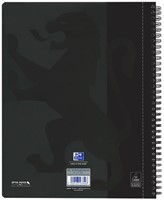 Bloc de cours Oxford A4+ carreau 5mm 4 perf 180 pages 80g noir 1 Stuk-2
