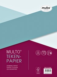 Intérieur Multo papier dessin A4 23 perforations 50 feuilles 50 Vel