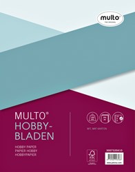 Intérieur Multo papier hobby A4 23 perforations 20 feuilles 20 Vel