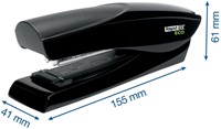 Agrafeuse Rapid Fashion Eco pleine-bande 25 feuilles noir 1 Stuk-1
