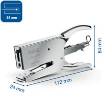 Pince agrafeuse Rapid 1DX 24/6 50 feuilles chrome 1 Stuk-1