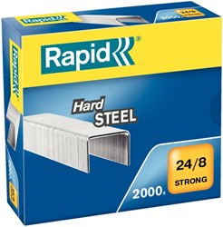Agrafes Rapid 24/8 acier strong 2000 pièces 2000 Stuk