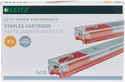 Agrafes Leitz cassette K12 26/12 zingué 1050 pièces 1050 Stuk