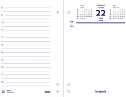 Omlegblok 2027 Brepols 1d/2p universele ponsing 1 Stuk