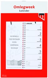Calendrier hebdomadaire 2027 Quantore 1 Stuk
