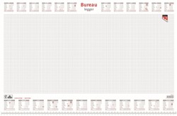Bloc sous-main bureau 2027 Quantore carreau 56,5x36cm blanc 1 Stuk