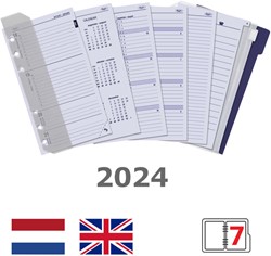 Recharge agenda 2024 Kalpa Mini 7 jours/2 pages 1 Stuk bij Bonnet Office  Supplies