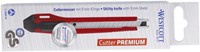 Cutter Westcott Premium 9mm curseur coulissant rouge 1 Stuk-2