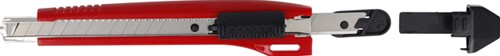 Cutter Westcott Premium 9mm curseur coulissant rouge 1 Stuk-3