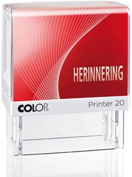 Cachet à Formule Colop Printer 20/L 'Herinnering' (Rappel) 1 Stuk