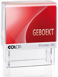 Cachet à Formules Colop Printer 20/L ‘Geboekt’ 1 Stuk