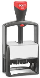 Cachet à Formules+Date Colop Heavy Duty 2860 Classic Line personnalisable 1 Stuk