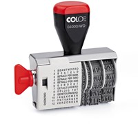 Cachet à Formules+date Colop 04000/WD 12 formules NL 1 Stuk