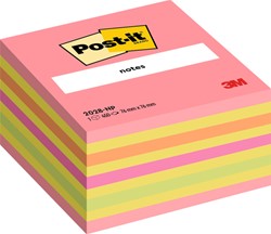 Bloc-mémos Post-it 2028 76x76mm cube couleurs néon 1 Stuk