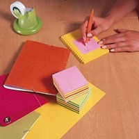 Bloc-mémos Post-it 2028 76x76mm cube rose pastel 1 Stuk-3
