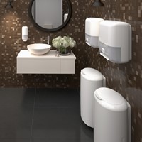 Poubelle Tork B1 Elevation 563000 sans couvercle 50 litres blanc 1 Stuk-1