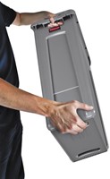 Collecteur Rubbermaid Slim Jim Vented avec conduits d'aération 87L gris 1 Stuk-3