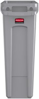 Collecteur Rubbermaid Slim Jim Vented avec conduits d'aération 87L gris 1 Stuk-2