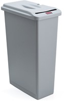 Conteneur Rubbermaid Slim Jim pour documents confidentiels 87L gris 1 Stuk