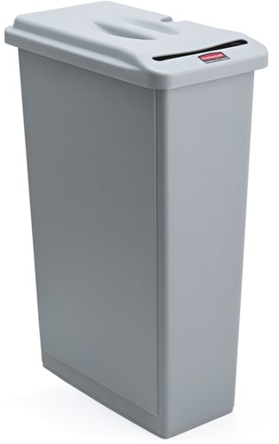 Conteneur Rubbermaid Slim Jim pour documents confidentiels 87L gris 1 Stuk