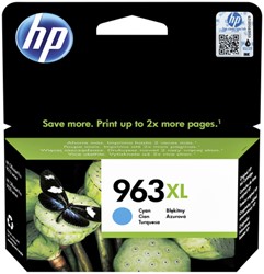 Cartouche d'encre HP 3JA27AE 963XL bleu 1 Stuk