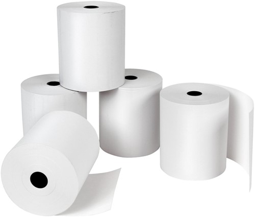 Rouleau caisse Qbasic 80mmx43m mandrin Ø12mm thermique 1 Rol