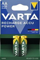 Pile rechargeable VARTA 2x AA 2600mAh Ready-To-Use 2 Stuk
