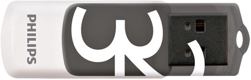 Clé USB 2.0 Philips Vivid USB-A 32Go gris 1 Stuk-2
