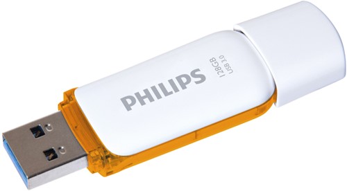Clé USB 3.0 Philips Snow USB-A 128Go orange 1 Stuk