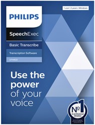 Licence Philips LFH4622 SpeechExec Basic Transcribe 1 Stuk