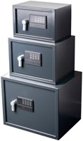 Coffre-fort Pavo 430x350x330mm ëlectronique gris foncé 1 Stuk-1