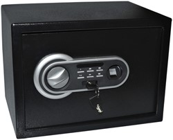 Coffre-fort Pavo 350x250x250mm empreintes digitales noir 1 Stuk