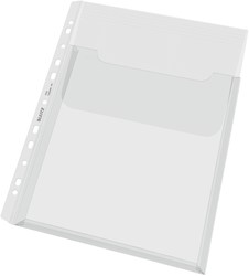 Pochette à soufflet Leitz Premium Copy safe à rabat A4 PP transparent 5 pièces 5 Stuk