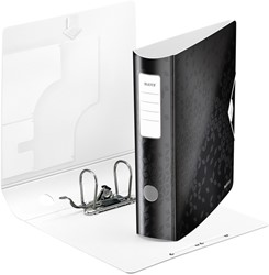 Classeur à levier Leitz WOW Active 180° A4 80mm PP noir 1 Stuk