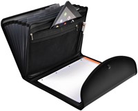 Trieur Exacompta Exactive Exacfolio A4 6 compartiments PP noir 1 Stuk-2