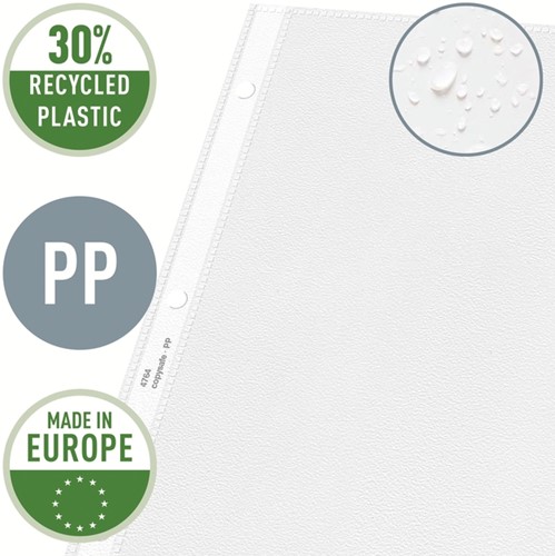 Pochette Leitz Premium Copy safe à rabat A4 PP 0,13mm transparent 50 pièces 50 Stuk-9