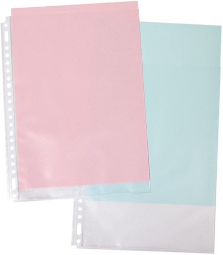 Showtas Esselte 0.08mm 21-gaats A4 mat 100 Stuk