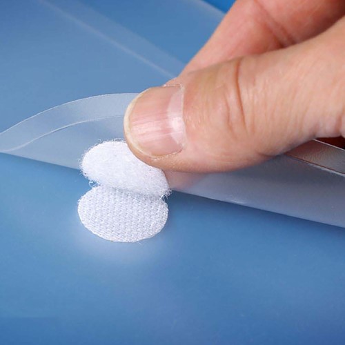 Pochette enveloppe Europel A4 240x310mm 11 perf PP transparent blanc 1 Stuk-3