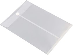 Pochette enveloppe Europel A4 portrait 240x335mm PP transparent blanc 1 Stuk