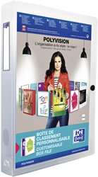 Boîte de classement Elba Polyvision 40 mm + pochette trans 1 Stuk