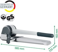 Perforateur Leitz 5182 Super 250 feuilles argent 1 Stuk-2