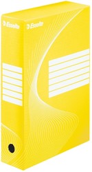 Boîte à archives Esselte Boxycolor 80mm 352x250mm jaune 1 Stuk