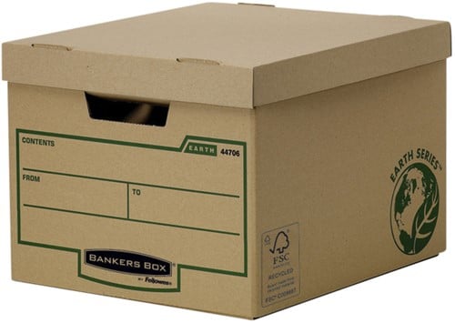 Opbergdoos Bankers box earth 325x260x375mm 1 Stuk